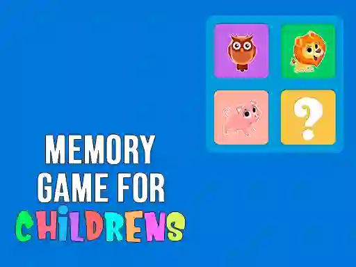 بازی Memory Game for Childrens آنلاین