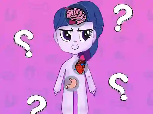 بازی My Little Pony Learning The Body آنلاین
