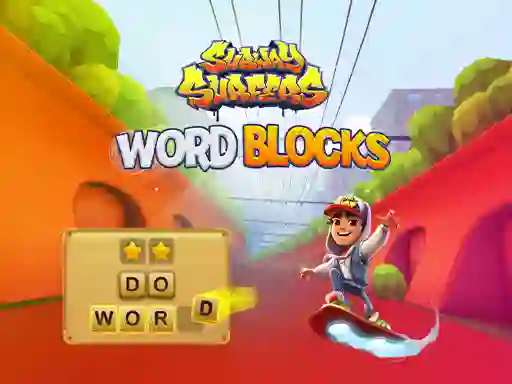 بازی Subway Surfers Word Blocks آنلاین