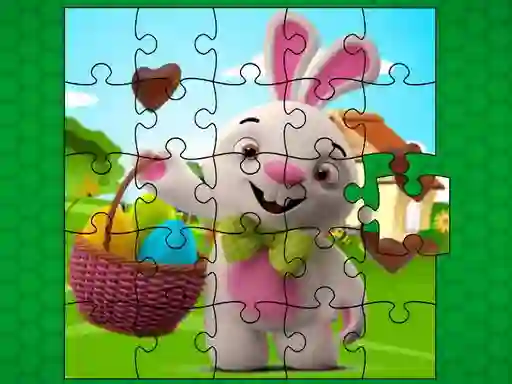 بازی Easter Bunny Eggs Jigsaw آنلاین