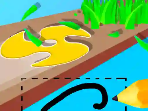بازی Scribble Grass Cutter آنلاین