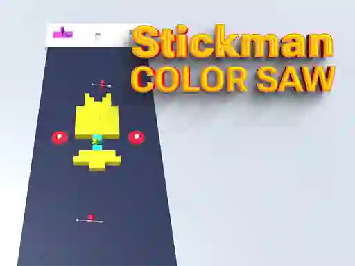 بازی Stickman Color Saw آنلاین