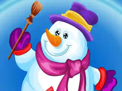 بازی Snowman Dress up آنلاین