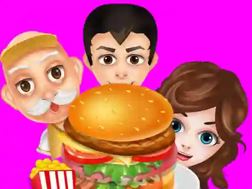 بازی Buger Cooking Food Shop آنلاین