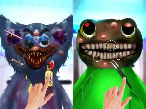 بازی Huggy ASMR Monster Makeover آنلاین