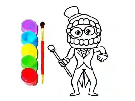 بازی Digital Circus Click and Paint آنلاین