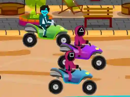 بازی Squid Gamer Buggy Raging آنلاین