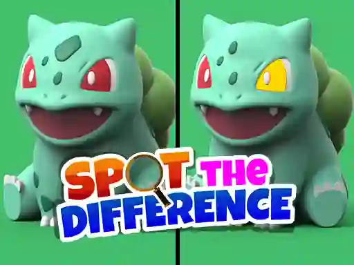بازی Pokimon Spot the differences آنلاین