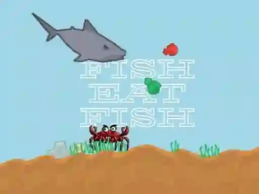بازی Fish eat fish 2 player آنلاین