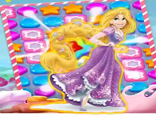 بازی Princess Rapunzel Match3 آنلاین