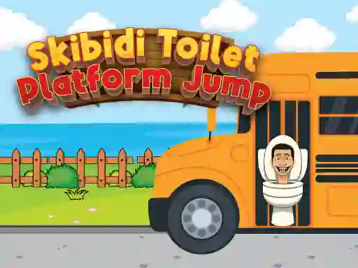 بازی Skibidi Toilet Platform Jump آنلاین