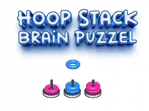 بازی Hoop Stack Brain Puzzle Game آنلاین