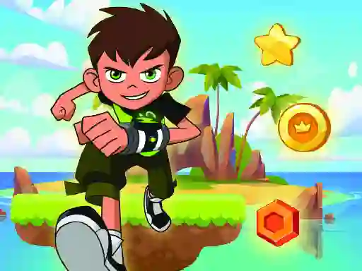 بازی Ben 10 Island Run آنلاین