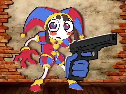 بازی Pomni Maze Shooter آنلاین