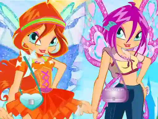 بازی Winx Stylish Dress آنلاین