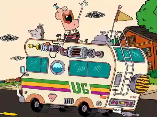بازی Uncle Grandpa Hidden آنلاین