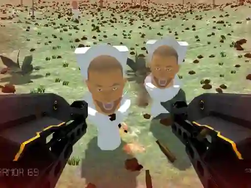 بازی Shooting Survival Skibidi Toilet آنلاین