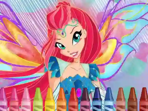 بازی Winx Coloring آنلاین