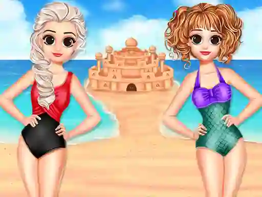 بازی Princess Summer Sand Castle آنلاین