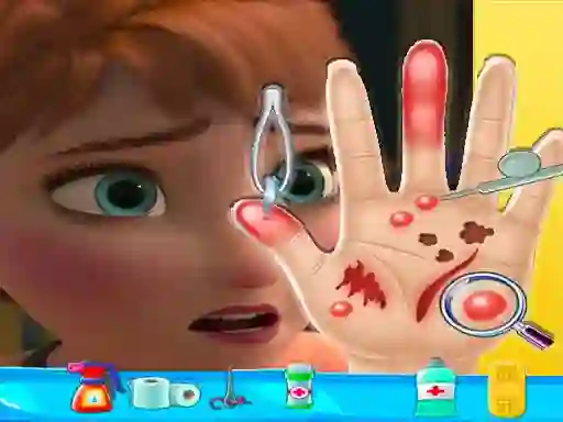 بازی Anna hand doctor آنلاین