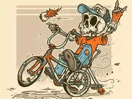 بازی Halloween Bike Ride آنلاین