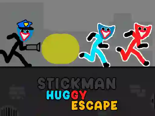 بازی Stickman Huggy Escape آنلاین