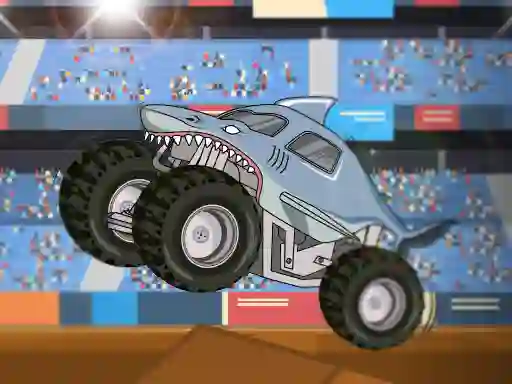 بازی Monster Truck Race Arena آنلاین