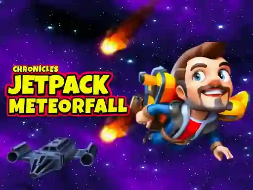 بازی Jetpack Meteorfall آنلاین