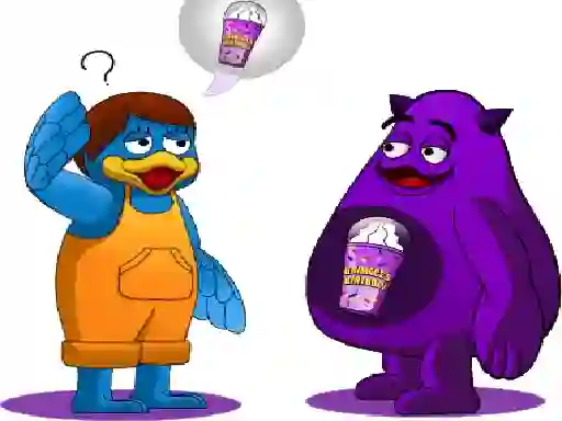 بازی Grimace Monster Dop Story آنلاین