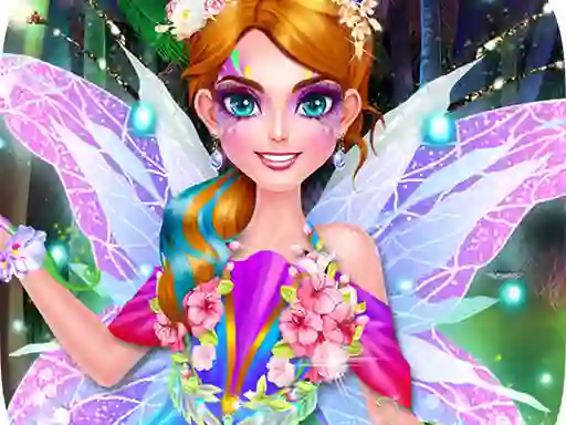 بازی Fairy Magic Makeover Salon Spa آنلاین