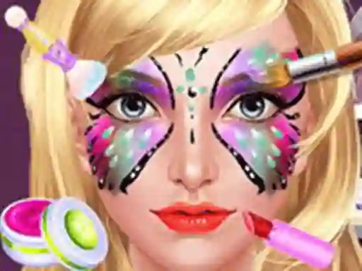 بازی Face Paint Salon آنلاین