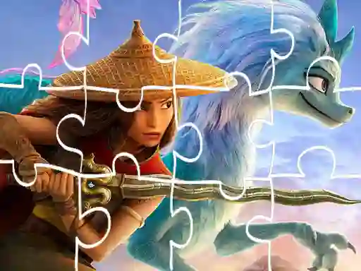 بازی Raya And The Last Dragon Jigsaw آنلاین