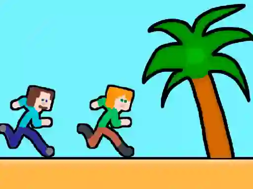 بازی Steveman and Alexwoman 2 summer آنلاین