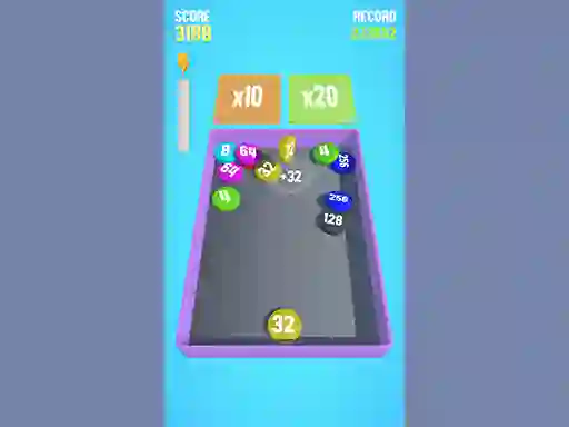 بازی Draughts 2048 آنلاین