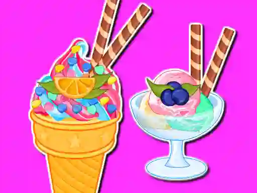 بازی Cooking Ice Cream And Gelato آنلاین