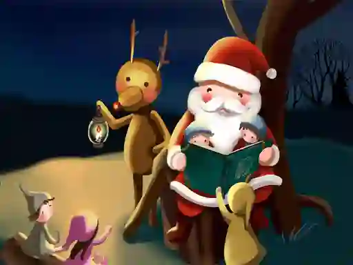بازی Merry Christmas Puzzles آنلاین