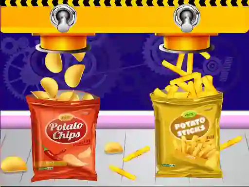 بازی Potato Chips making آنلاین