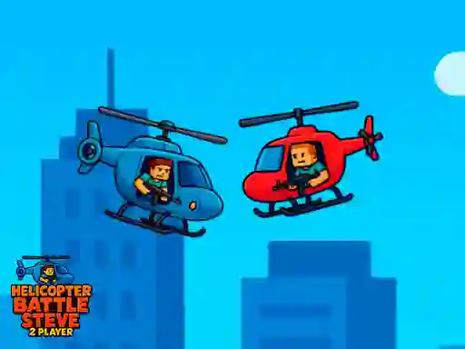 بازی Helicopter Battle Steve 2 Player آنلاین