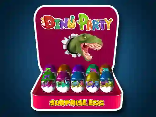 بازی Surprise Egg: Dino Party آنلاین