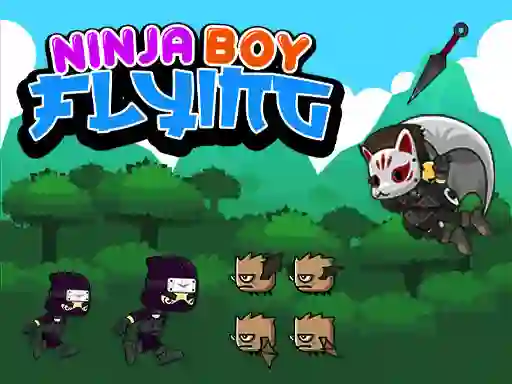 بازی Ninja Boy Flying آنلاین