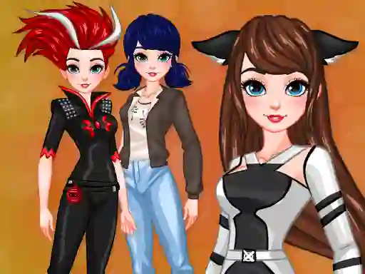 بازی Dotted Girl New Era آنلاین