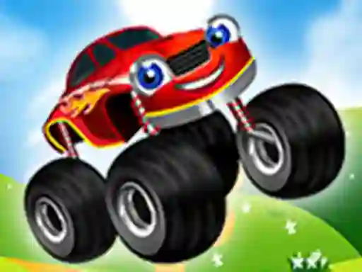 بازی Monster Trucks Kids Racing آنلاین