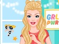 بازی Barbie`s ﻩﺎﮕﻧ Powerpuff  آنلاین