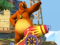 بازی Grizzy ﻭ Lemmings: Die Kanone  آنلاین