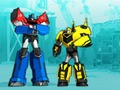بازی ﺎﻫﺭﻮﺗﺎﻣﺭﻮﻔﺴﻧﺍﺮﺗ Robots in Disguise: Super Mini Striker  آنلاین