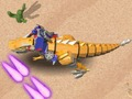 بازی Dinobot Hunter :ﺎﻫﺭﻮﺗﺎﻣﺭﻮﻔﺴﻧﺍﺮﺗ  آنلاین