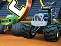 بازی Monster Machine ﻭ Blaze ﻭ Word ﯼﺎﻫﺪﻧﻮﯿﭘ  آنلاین
