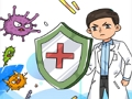 بازی Coronavirus ﺪﯾﻼ﻿ﺳﺍ ﺮﺑﺍﺮﺑ ﺭﺩ  آنلاین