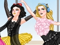 بازی Rock Ballerinas ﺎﻫ ﻢﻧﺎﺧ ﻩﺩﺍﺰﻫﺎﺷ آنلاین
