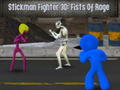 بازی Stickman Fighter 3D: Fists of Rage آنلاین